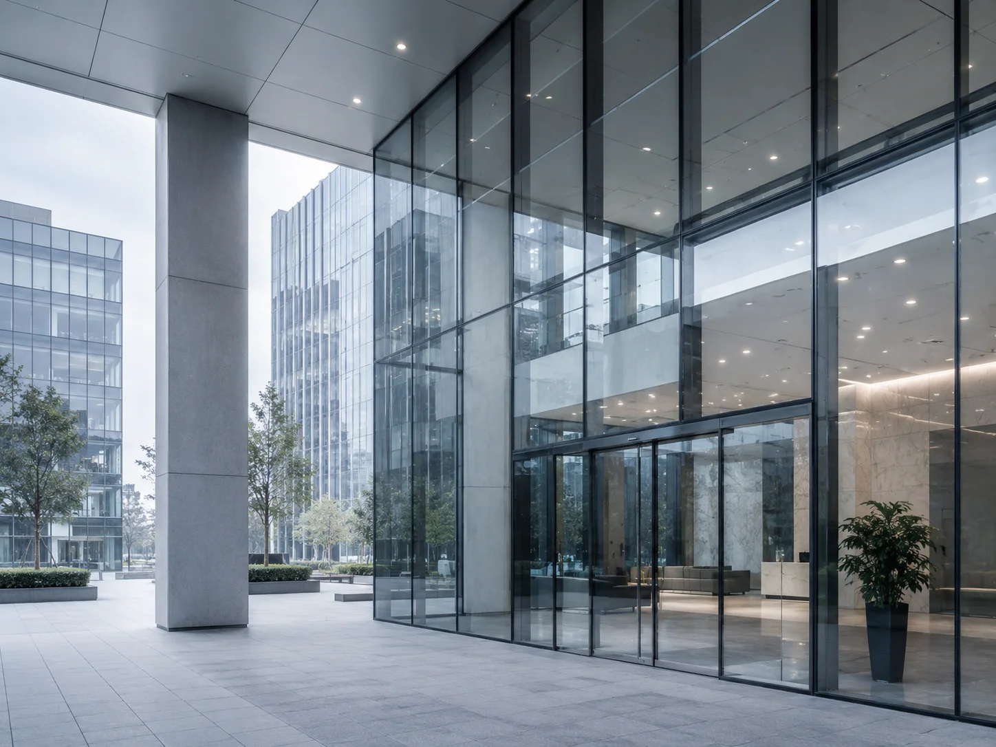 Enterprise — a building or lobby